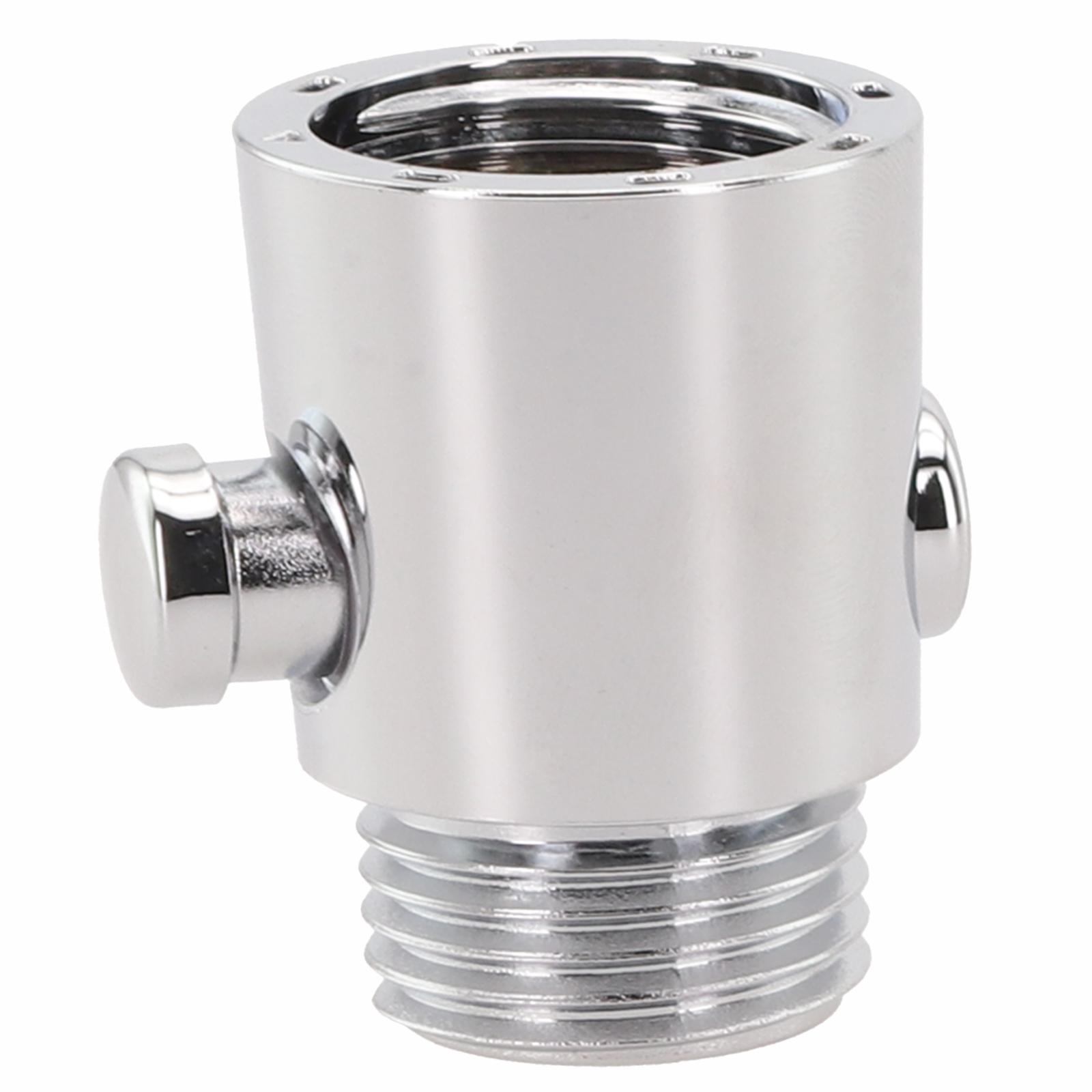 Shower Head Control Switch Shut Off Stop Valve Water Saving Valve Shut Off Valve ABS Shower Head Diverter Valve for Bathroom
