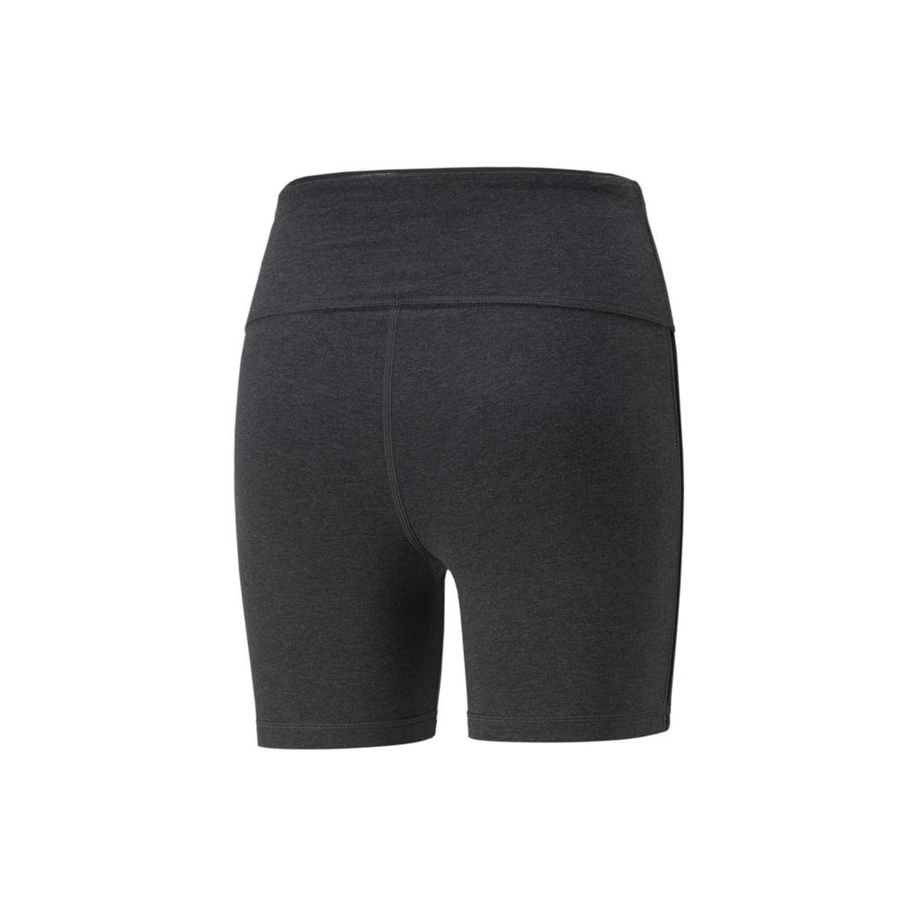 Puma Solid Color Running Fitness Training Shorts Women shorts Black 522731-01