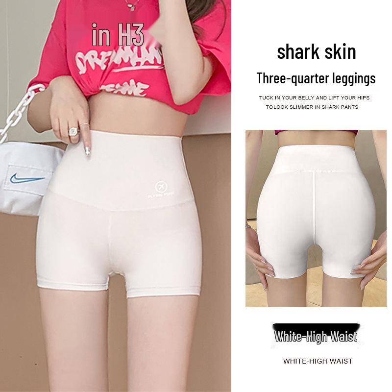 

Women s Summer Three-Point Anti-Exposure Leggings - Thin Style Shark Pants S (40kg-50kg)