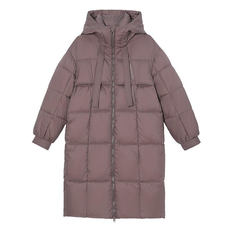 Thickened bread clothes, down cotton-padded clothes, women's loose medium and long winter coats, and new cotton-padded jackets.