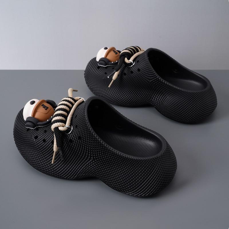 Summer Men's/Women's 3D Slippers Outdoor Beach Slippers Hole Slippers Garden Sandals
