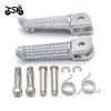 Pedal de Apoio para o Pé Dianteiro Para YAMAHA YZF R125 R25 R3 MT125 MT25 MT03 MT09 FZ09 MT10 MT07 FZ6 XJ6 Pedais de Apoio para os Pés de Motocicleta