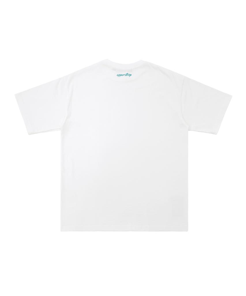 UPPERSTROP [Up3061] Upst Golf Casual Comma Short Sleeve T-Shirt Ivory