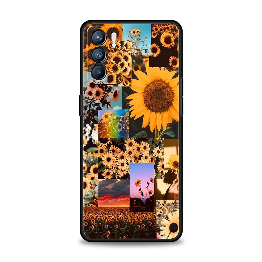 Sommerzeit-Rendering-Hülle für Oppo Find X6 Pro X5 A54 A53 A52 A9 A15 A95 A17 A16 A76 A74 A57 A31 Reno8 Reno7 Reno6 Pro 5G Abdeckung