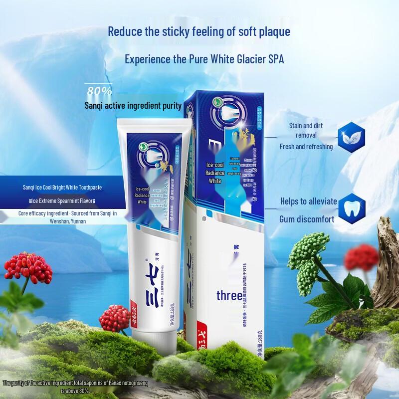 Sanchi Spearmint Whitening & Gum Care Toothpaste