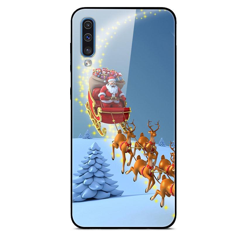 6.4" For Samsung Galaxy A30s A51 A50 Case A 30s Glass Back Cover Case For Samsung A30s A50 A70 A51 Case A 30 s A 51 Case Bumper
