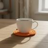 6 Piece Cartoon Drink Cup Mat Hand-woven Coffee Mug Mat Practical Heat Insulated Mat  Farmhouse