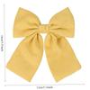 1 Piece Ins Style Fabric Large Bow Hair Clip,multicolor Retro Solid Color Top Clip,womens Back of The Head Hair Styling Headband
