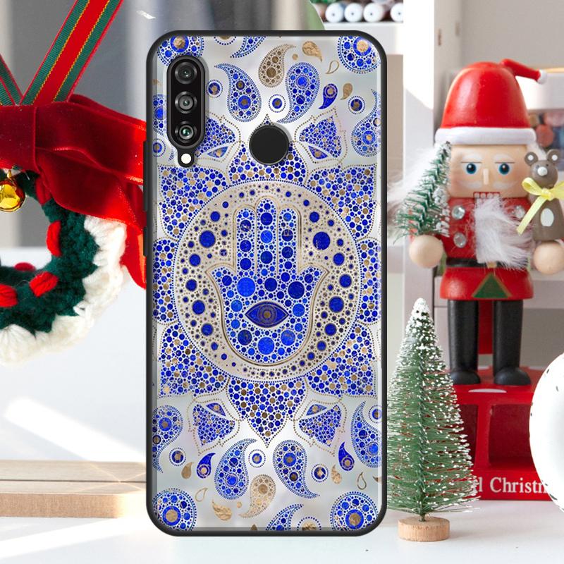 Hamsa Hand of Fatima For Huawei Nova 12i 11i 8i 12s Y73 Y72 Y61 Y91 Y90 Y70 Y60 9 10 SE P60 Pro P30 P40 Lite Case