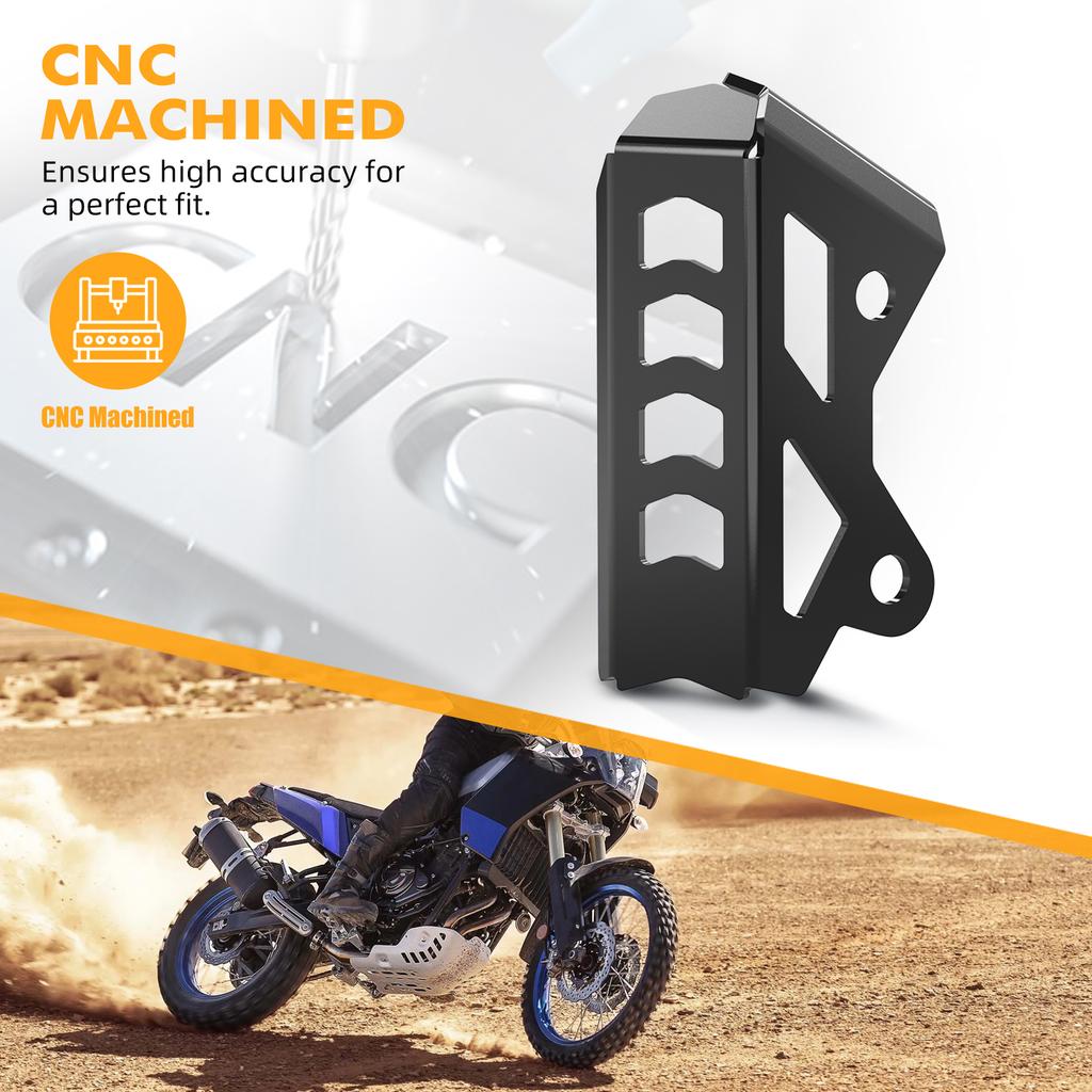 2019-2024 For Yamaha Tenere 700 Accessories Rear Brake Master Cylinder Reservoir Guard Tenere 700 World Raid T700 2022-2024