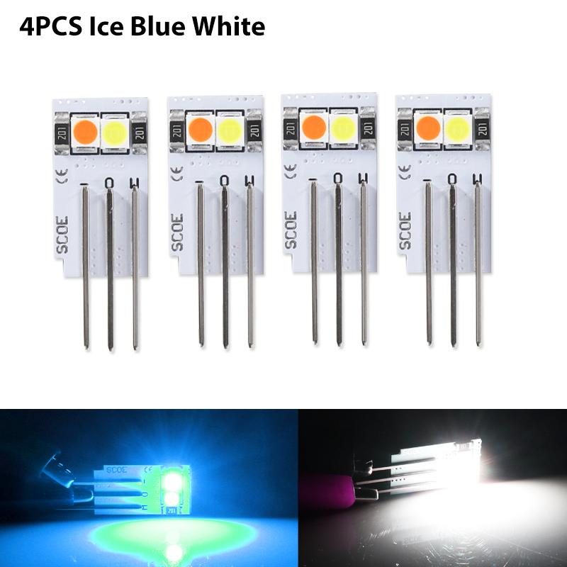 Upgraded Door Panel Ambient Lighting For BMW F30 F31 F34 F32 F33 F36 F10 F11 F07 F01 F02 X1 M4 LED Door Handle Atmosphere Lights 4PC Ice Blue White