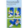 Li Ning Buty Piłkarskie Dziecięce Sztuczna Trawa Codzienne Amortyzujące Wytrzymałe Niskie Buty Piłkarskie Dziecięce Buty Piłkarskie Białe Niebieskie YKGU008-3