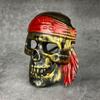 Silver/golden Funny Ghost Mask Cosplay Prom Mask Creative Pirate Skull Mask  Children's Toys
