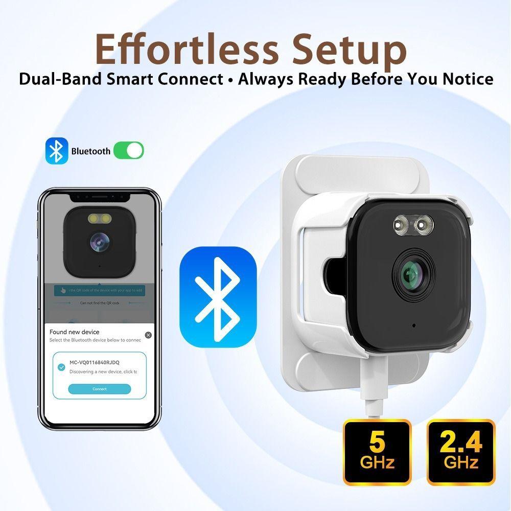 2K HD 2K WiFi Window Camera Smart Wireless Indoor Camera Home Monitoring