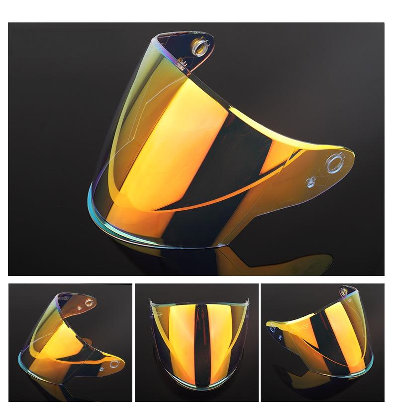 For SM523 Casque Moto Motorcycle Helmet Visor Anti-UV PC Visor Lens Model Clear Smoke Dark Replacement Visor Visera Casco Moto