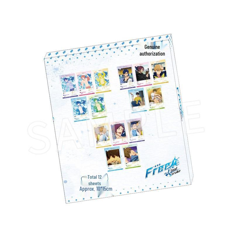 Free Boys  Swimming Club Nanase Haruka & Matsuoka Rin Signature Anime Photo Card - Genuine Merchandise Blind Box Approx. 10*15CM