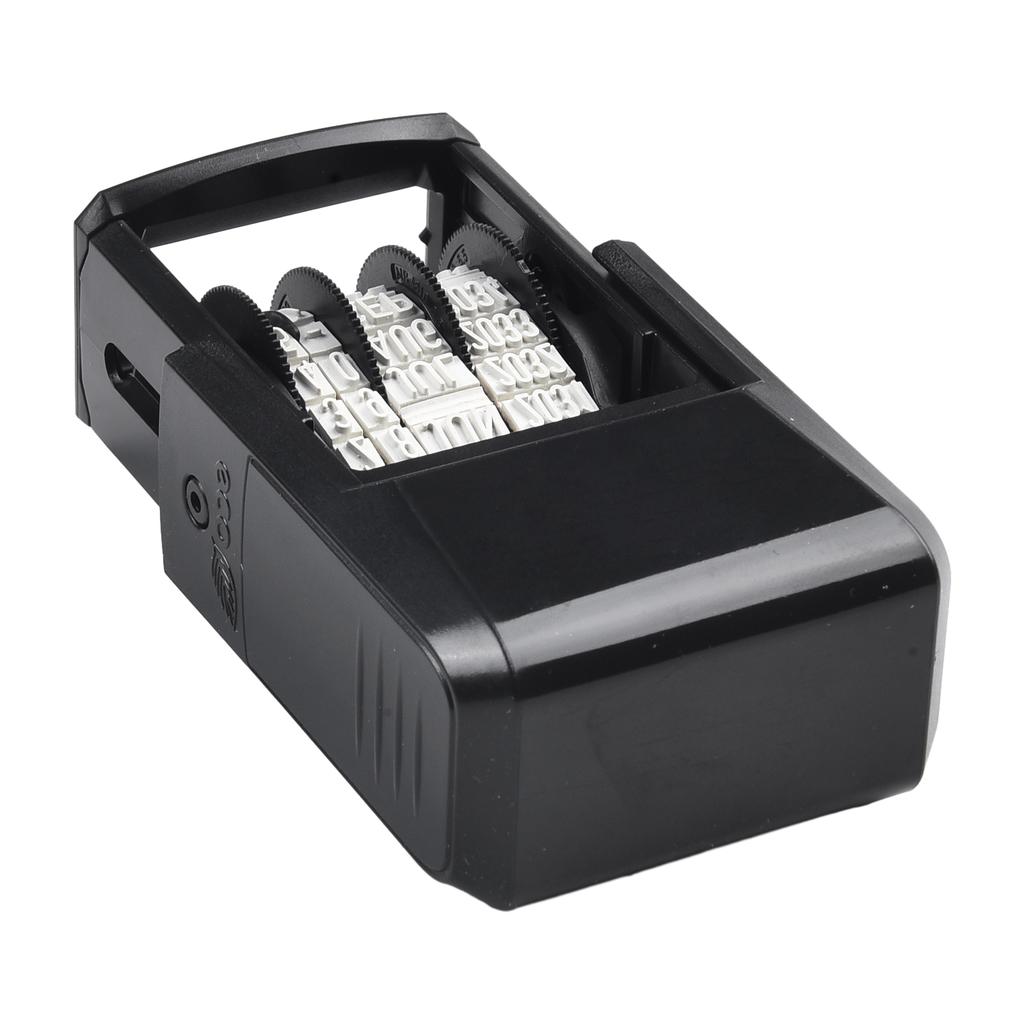 Mini-Stempel-Datumsstempel 4810 für Trodat Selbstfärber mit 20x3 8mm Abdruckfläche Ersatzstempelkissen 6/4910(P4) kompatibel