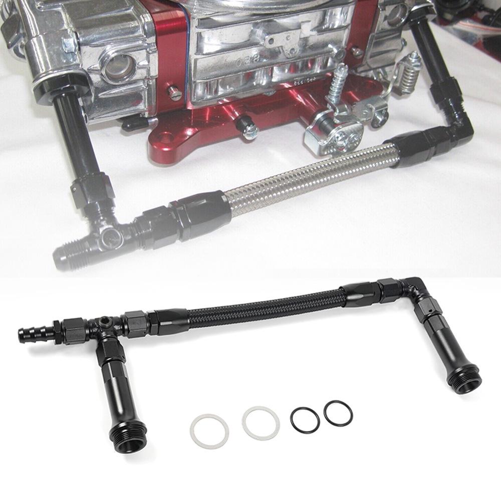 AN6 3-Way Fuel Line Kit for 4150 Holley Carburetors