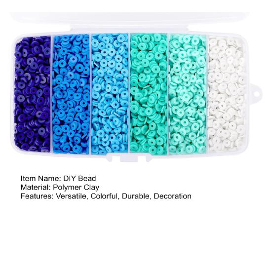 Kit 2300 Perline Natalizie Con Lettere - Per Creare Gioielli, Collane, Bracciali E Decorazioni Fai Da Te - 3
