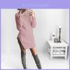Autumn And Winter New Knit Sexy Split Turtleneck Sweater For Women In Premium Quality