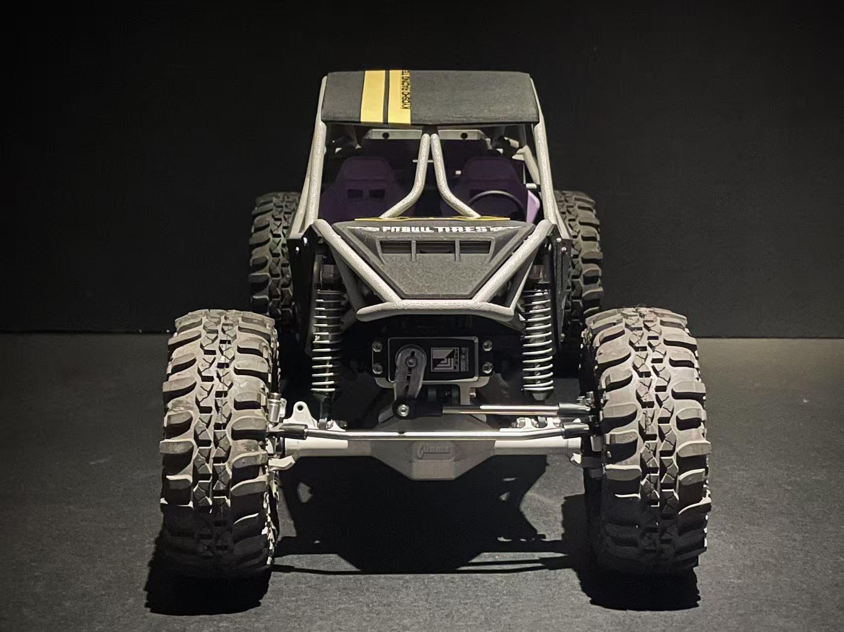 

GOZ FALCON-1 Алюминиевая 3D-печатная рама-труба 1/10 для Rock Crawler, 4-местная, Полный интерьер, Совместима с осями SCX10,VP H10 OPTIC