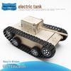 DIY Science & Tech Kit: Electric Tracked Tank Model for Kids' Educational Assembly