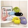 Korean Bag Women 2025 New All-matching Round Bubble Pleated Cross-body