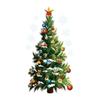 Removable Christmas Tree Wall Stickers Self-Adhesive Christmas Tree Decals  Christmas Season