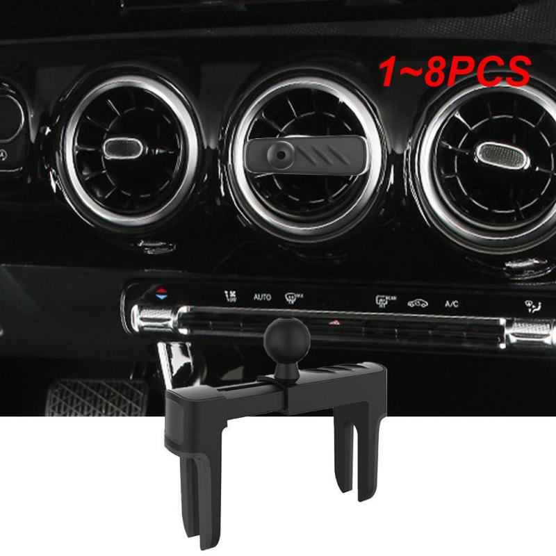 

1~8PCS The New Round Air Outlet Special Bracket Is Suitable for Mercedes-Benz Turbo Car Clip Mobile Phone Creative Accessories