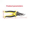 Pruner Garden Scissors Professional Sharp Bypass Pruning Shears Tree Trimmers Secateurs Hand Clippers For Garden Beak Scissors