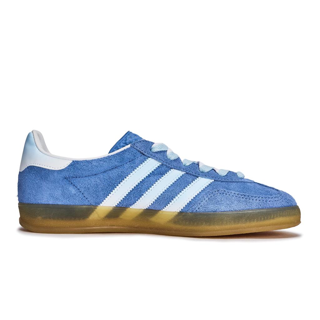 Adidas Originals GAZELLE INDOOR REGO Hot Dog, Ice Island Blue River Low top Skateboard Shoes Unisex Blue HQ8717(Team1189- )