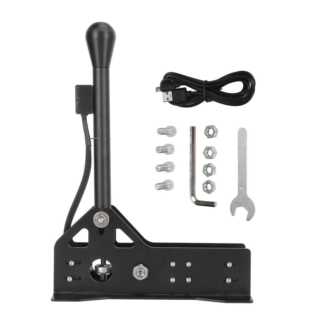 Frână de mână USB pentru joc de curse PC, schimbător de viteze secvențial SRS silențios, SIM, frână de mână pentru Logitech G25