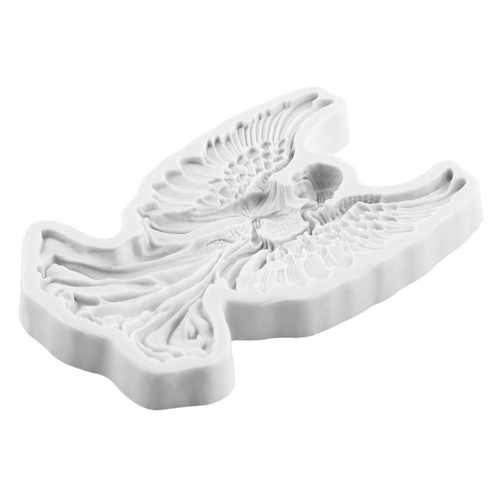 Angel Silicone Mold Angel Fondant Molds Cake Decorating Tools Cupcake Topper Candy Sugar Craft Gum Paste Polymer Clay