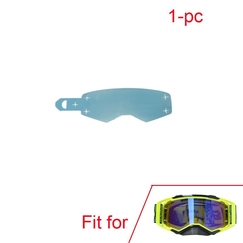 

Rubber Film Tear-Off for Goggless Outdoor Sport Sunglasses Motorcycle Motocross Dirtbike Universal Helment Replacement Accessory 1pc