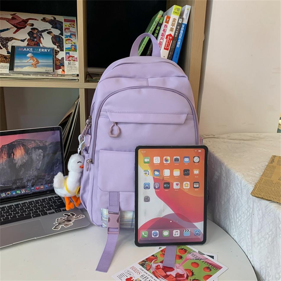 Mochilas de gran capacidad para adolescentes, niñas y mujeres, nueva  tendencia, mochila femenina, linda mochila para niñas y estudiantes comprar  a buen precio — entrega gratuita, reseñas reales con fotos — Joom, image size:950x950