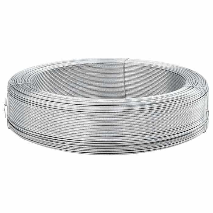 VidaXL Fil de liaison de clôture 250 m 1,4 mm Acier