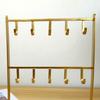 2-Layer Earrings Necklace Holder Stand Jewelry Bracelet Display Hook Rack Shelf