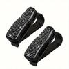 1pc Rhinestone Decor Car Sun Visor Glasses Holder Clip