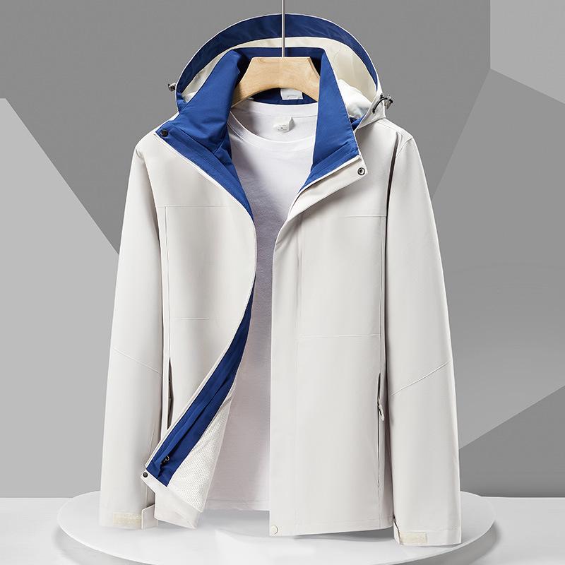 

Чоловіча осіння куртка-вітрівка та робоча куртка 2023 - костюм для пар для альпінізму та активного відпочинку Women s 2XL [135-145 lbs]