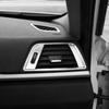 2Pcs Carbon Fiber Style Car Side Air Conditioning Vent Cover Trim Frame Stickers For BMW 3 Series F30 2013 2014 2015 2016-2018