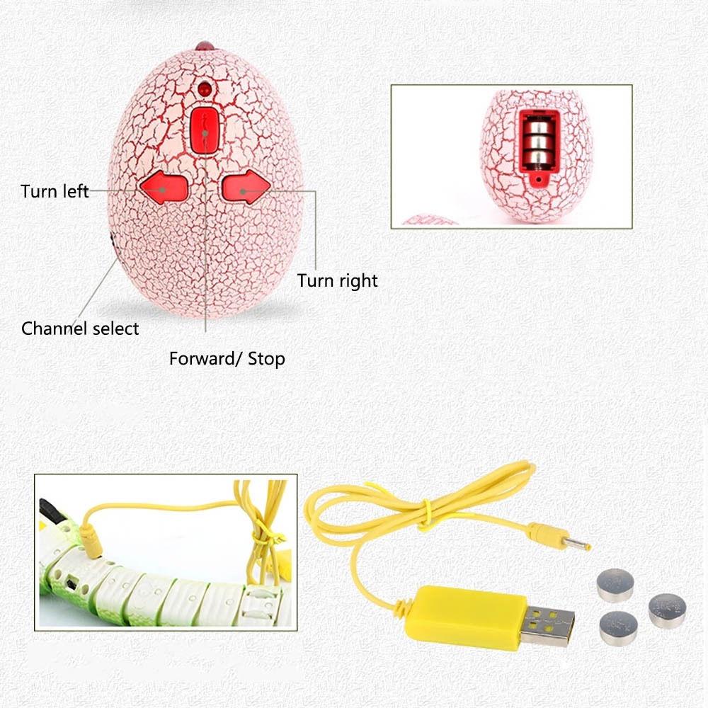 Terrifying Remote Control Snake Rattlesnake Mischief Toy With Premium Quality Green Finish