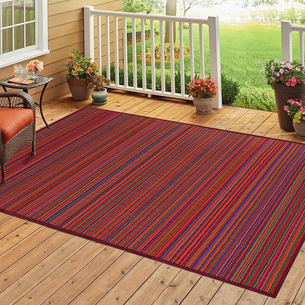 Plastic Straw Rug, Reversible Mats, Carpet for Patio, Camping Mat, Portable Outdoor Area Rug, Lightweight Plastic Straw Rug