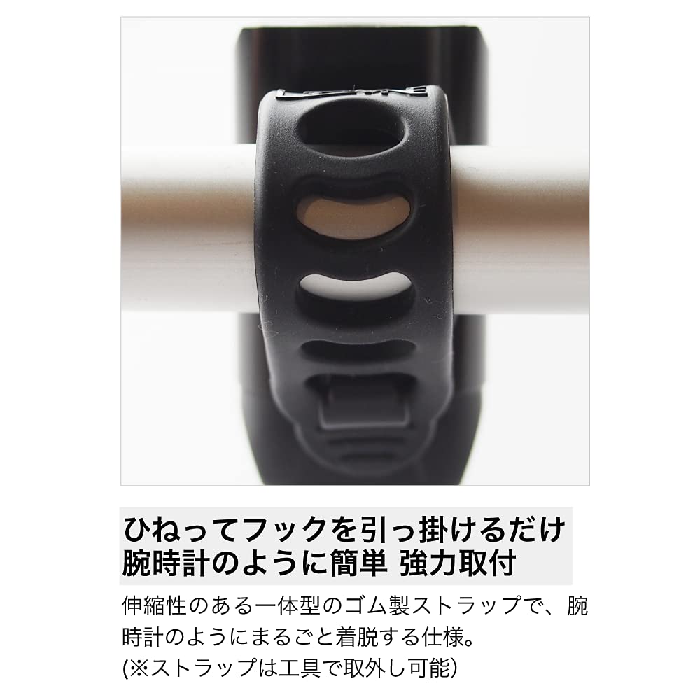 LEZYNE MINI DRIVE 400 Lumens Bicycle LED Front Black Japanese Light, [Official Product]