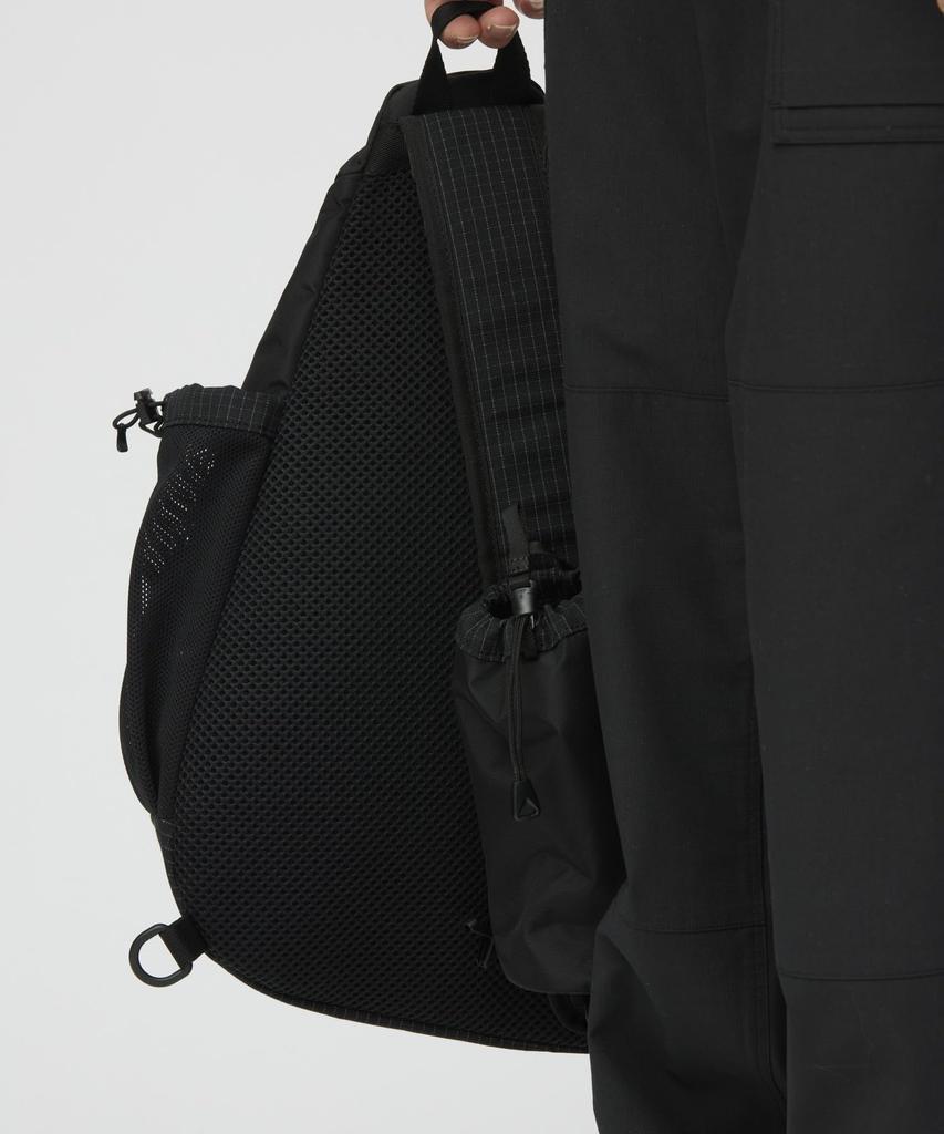 Snow Peak Grid Sling Bag (Black)