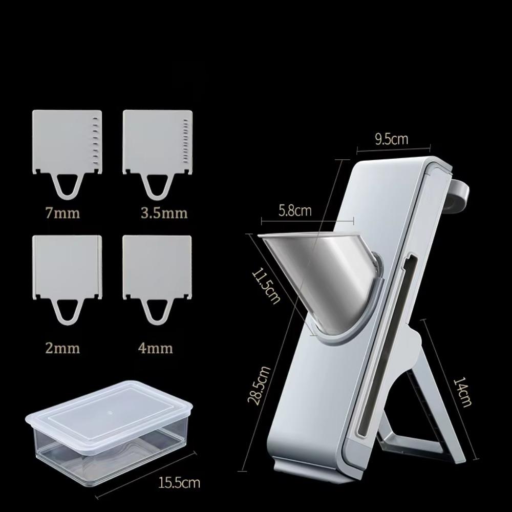 Manual Beef Cleaver Adjustable Thickness Fresh Meat Shredder Cabbage Slicers  Kitchen