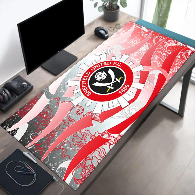 Sheffield Team Crest Mouse Pad, Gaming Mouse Pad, Keyboard Pad, Desk Decor for Computer Notebook Fan Gift Birthday Gift