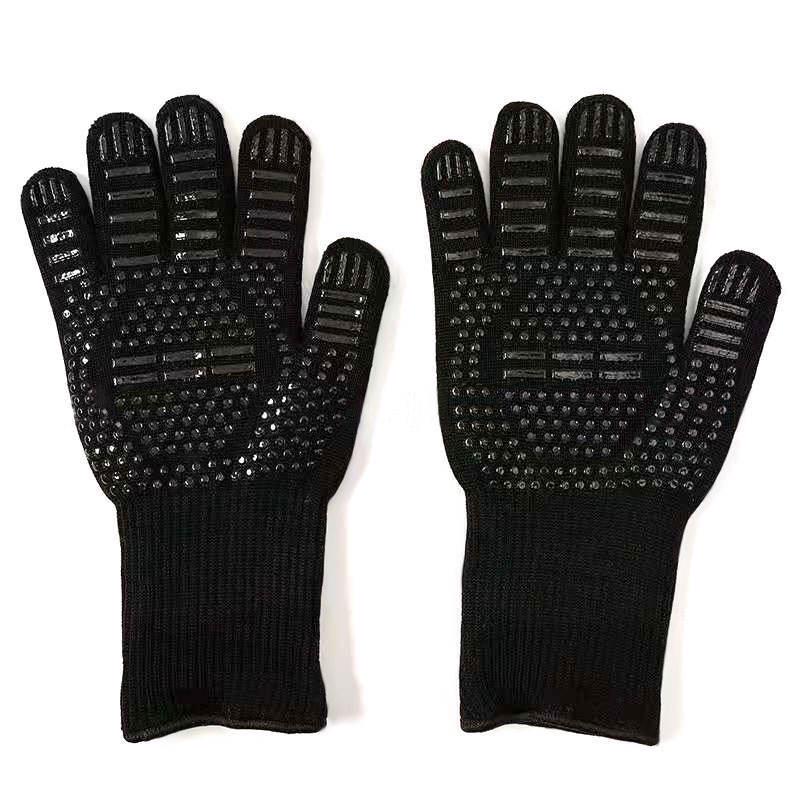 Auf Lager: Hitzebeständige, feuerfeste Handschuhe für Küche, Backen, Kochen, Mikrowelle und Ofen