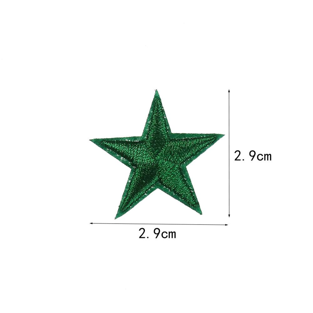 Repair Clothing Patch 10 Pcs Little Star Embroidered Iron On Patches Sew On Fabric Applique DIY Clothes Decoration