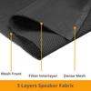 Breathable Speaker Mesh Cloth Anti-dust Multiple Colors Stereo Fabric Replacement Stereo Gille Fabric Home KTV