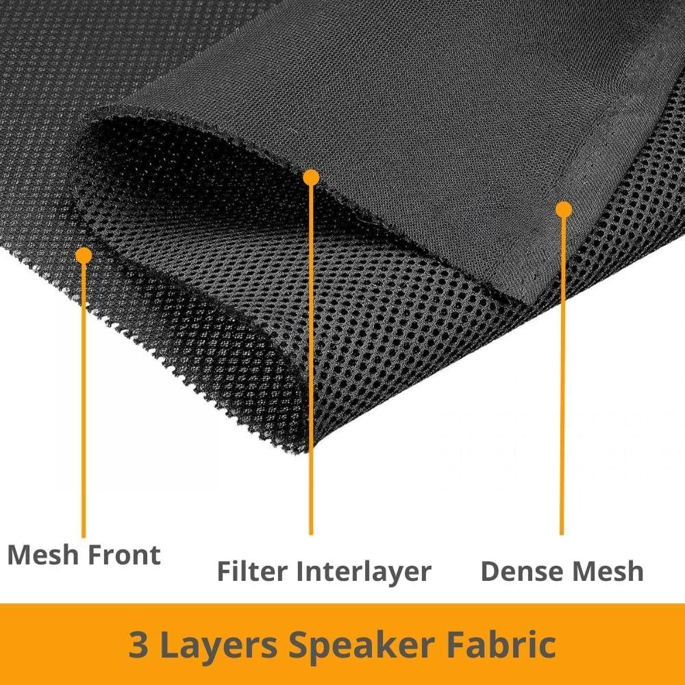 Breathable Speaker Mesh Cloth Anti-dust Multiple Colors Stereo Fabric Replacement Stereo Gille Fabric Home KTV